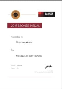 2019 Medal Certificates Gumpara Wines 5
